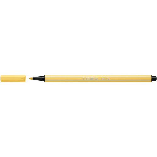 Stabilo Viltstift STABILO Pen 68/23 medium lichtgeel