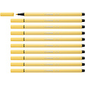 Stabilo Viltstift STABILO Pen 68/23 medium lichtgeel