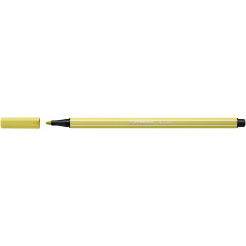 Stabilo Viltstift STABILO Pen 68/67 medium mosterd