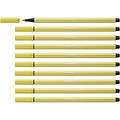 Stabilo Viltstift STABILO Pen 68/67 medium mosterd