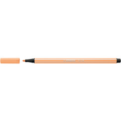 Feutre STABILO Pen 68/25 Medium orange pastel