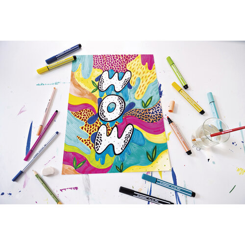 Stabilo Feutre STABILO Pen 68/12 Max Arty assorti étui 12 pièces