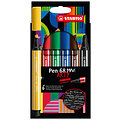 Stabilo Feutre STABILO Pen 68 Max Arty assorti étui 6 pièces