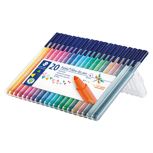 Staedtler Feutre de coloriage Staedtler 323 triplus Color 20 couleurs