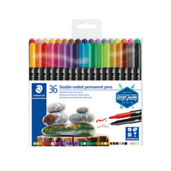 Feutre Staedtler Design Journey permanent double pointe assorti