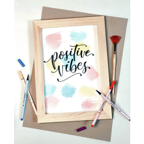 Stabilo Brushstift STABILO Pen 568/30 bleek vermiljoen