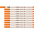 Stabilo Feutre pinceau STABILO Pen 568/30 orange foncé
