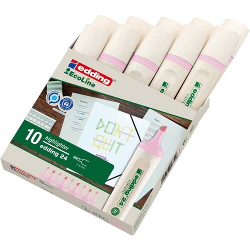 edding Ecoline Surligneur edding 24 EcoLine rose pastel