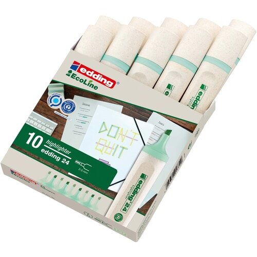 edding Ecoline Surligneur edding 24 EcoLine vert pastel