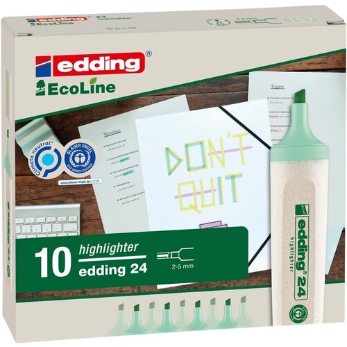edding Ecoline Markeerstift edding 24 Ecoline pastel groen