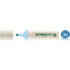 Surligneur edding 24 EcoLine bleu pastel