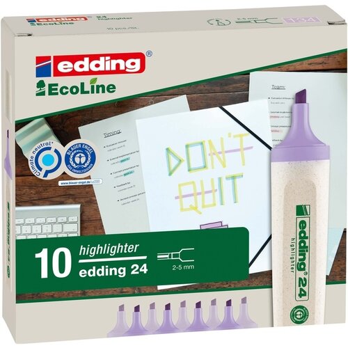 edding Ecoline Surligneur edding 24 EcoLine violet pastel