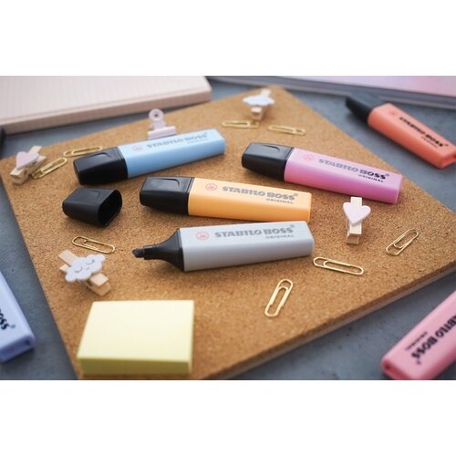 Stabilo Markeerstift STABILO BOSS Original 70/24 geel blister à 1 stuk