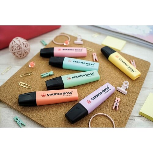 Stabilo Surligneur STABILO BOSS Original 70/56 rose blister 1 pièce