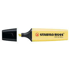 Surligneur STABILO BOSS Original 70/144 pastel jaune