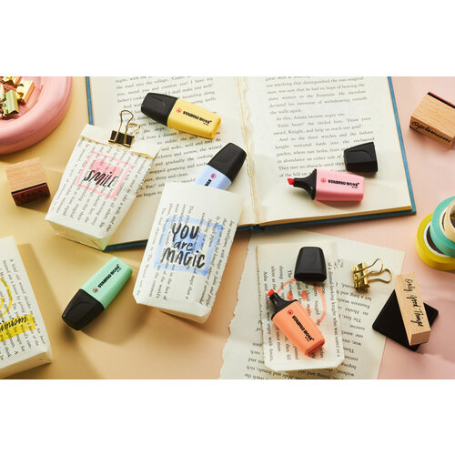 Stabilo Surligneur STABILO BOSS Mini Pastel assorti 6 pièces