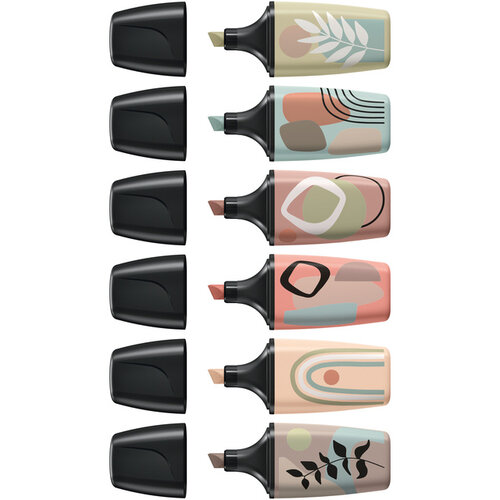 Stabilo Surligneur STABILO BOSS Naturevibes assorti 6 pièces