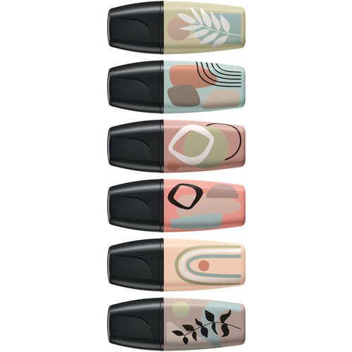Stabilo Markeerstift STABILO BOSS naturevibes assorti 6 stuks