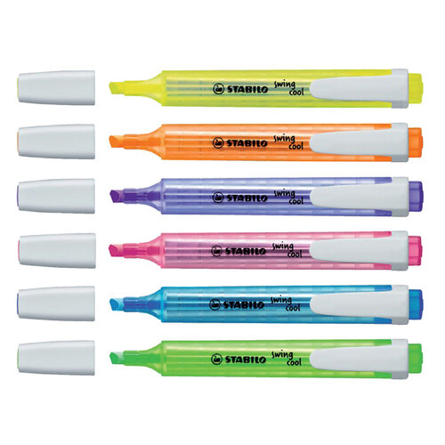 Stabilo Markeerstift STABILO Swing cool 275/55 lavendel