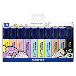 Surligneur Staedtler 364 Textsurfer Vintage et Pastel set 10 pièces assorti