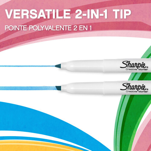Sharpie Surligneur Sharpie S-note blister 12 couleurs