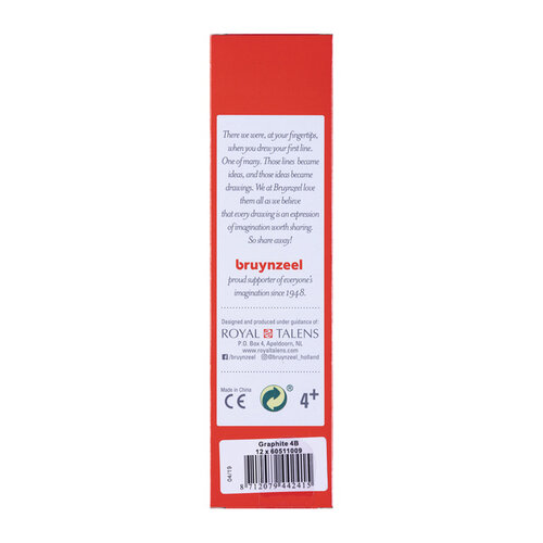 Bruynzeel Crayon graphite Bruynzeel 1605 4B
