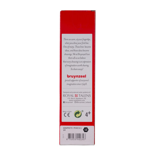 Bruynzeel Crayon graphite Bruynzeel 1605 3H