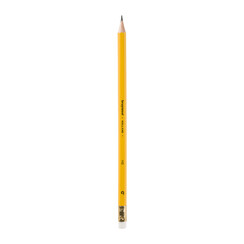 Crayon graphite Bruynzeel Burotek HB avec embout gomme