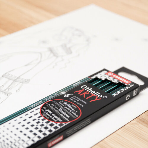 Stabilo Potlood STABILO Othello 6 hardheden