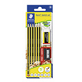 Staedtler Crayon Stadtler Noris HB blister 6 pièces avec gomme et taille-Crayon gratuit