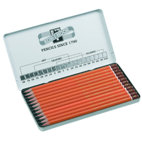 Koh-i-noor Potloodstift Koh-I-Noor 1502 Artset 8B-2H