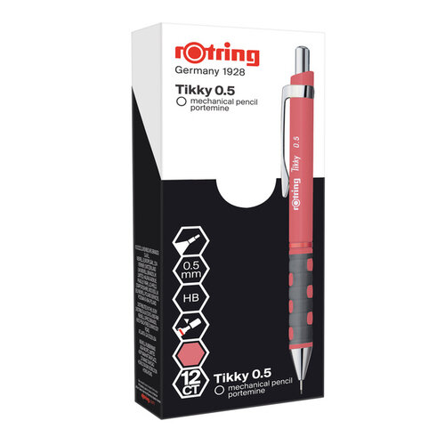 Rotring Portemine rOtring Tikky 0,5mm vieux rose