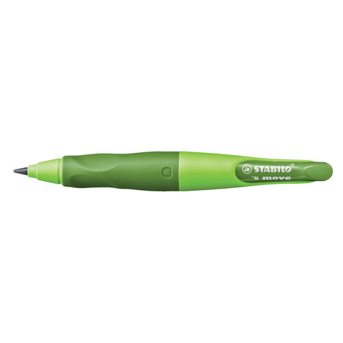 Stabilo Portemine STABILO EASYergo 3,15mm HB droitier vert clair/foncé + taille-crayon blister