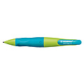 Stabilo Portemine STABILO EASYergo 1,4mm droitier lime/bleu aqua blister