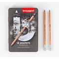Bruynzeel Crayon graphite Bruynzeel Expression set 12 duretés gris