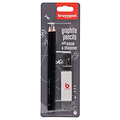 Bruynzeel Crayon graphite Bruynzeel Teens HB avec gomme et taille-crayon blister 2 pièces