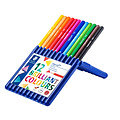 Staedtler Kleurpotloden Staedtler Ergosoft driekantig 12stuks assorti
