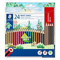Staedtler Crayon de couleur Staedtler Noris set 20+ 4 couleurs