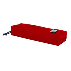 Pennenetui Oxford rechthoek rood