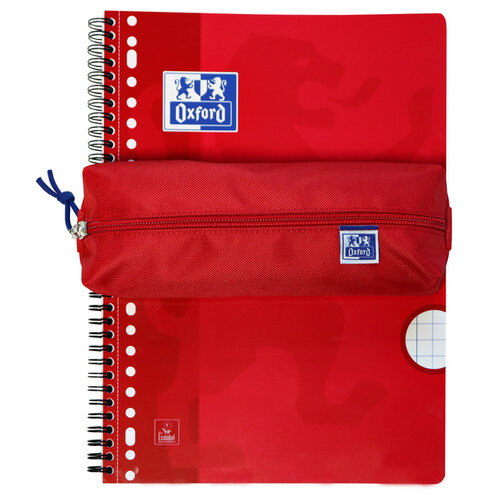 Oxford Trousse Oxford Kangoo rectangle rouge