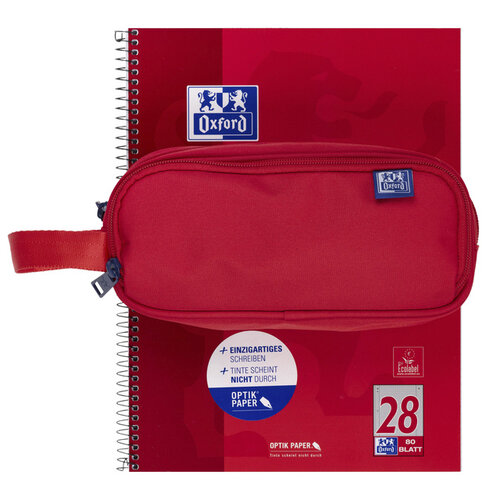 Oxford Trousse Oxford B-Smart rouge
