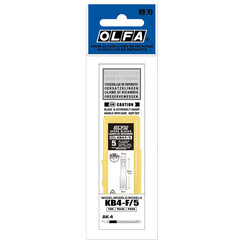 Reservemes Olfa KB4-F blister à 5 stuks