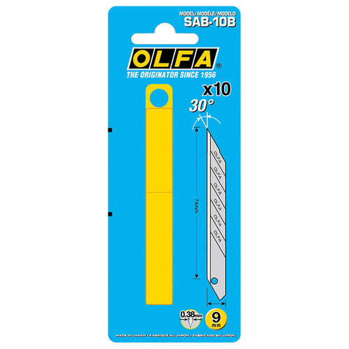 Olfa Lame de réserve Olfa SAB blister 10 pièces