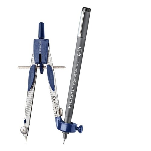 Staedtler Compas Staedtler Mars 553 à réglage rapide