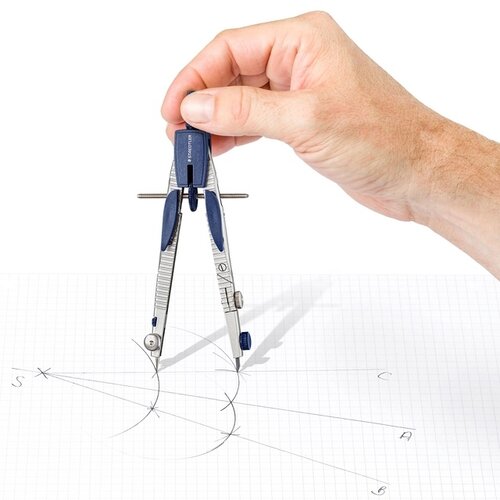 Staedtler Compas Staedtler Mars 553 à réglage rapide avec rallonge