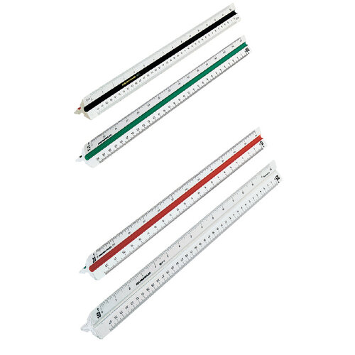 Rumold Echelle de réduction Rumold 150/30 DIN 1:2.5/5/10/20/50/100
