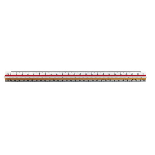 Rotring Reductieschaalstok rOtring driekantig architect 30cm