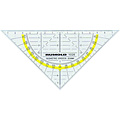 Rumold Equerre géométrique Rumold 1026 160mm transparent
