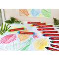 Faber-Castell Waskrijt Faber-Castell driehoekig assorti set à 12 stuks