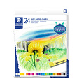 Staedtler Craie pastel Staedtler Karat douce assorti 24 pièces